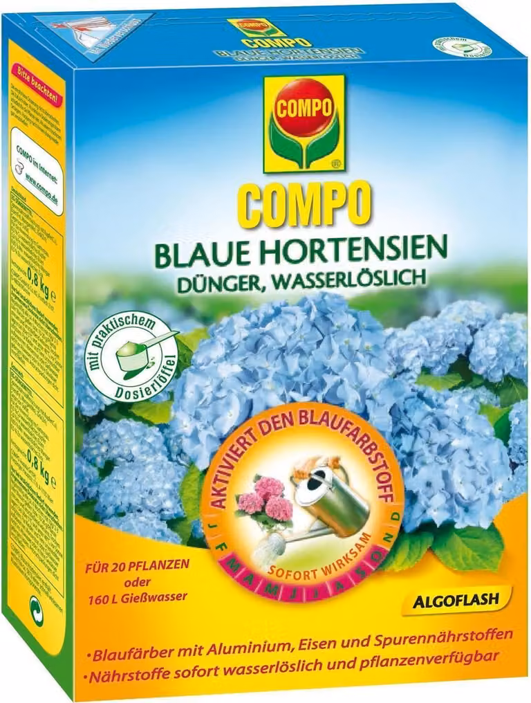COMPO 12536 COMPO Concime speciale per ortensie blu, 800 g