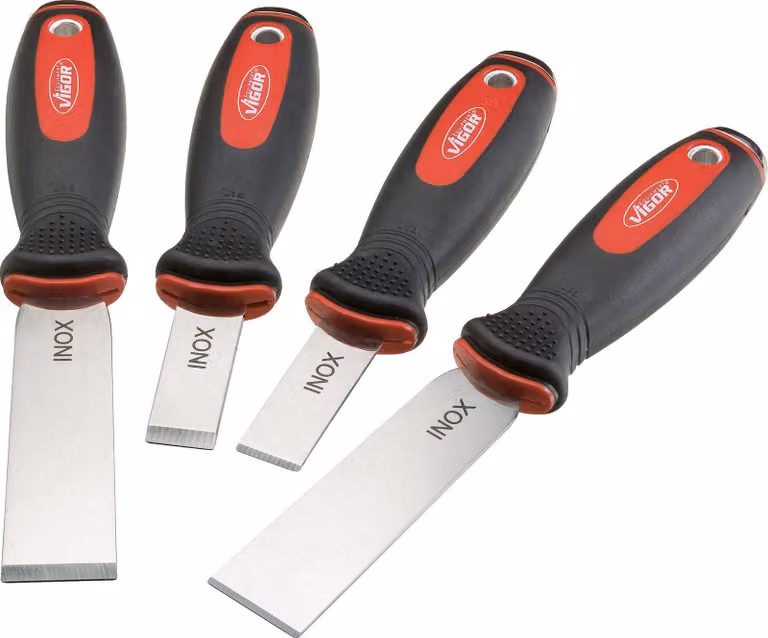 Set di raschietti Vigor 4 pezzi