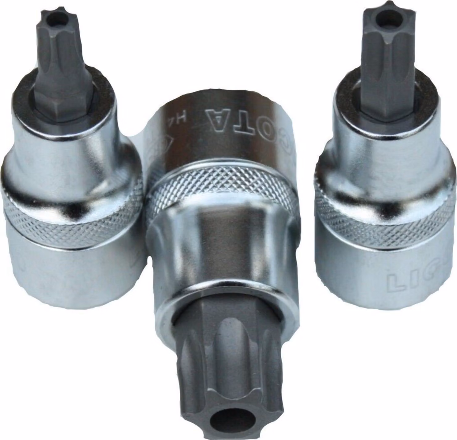 Chiave a Esagono, 1/2 pollice T40, CrV S2 foro frontale