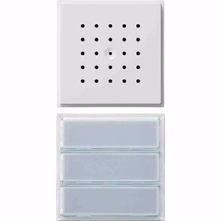Posto esterno GIRA 3 ingressi bianco puro 126166 TX44 (WG UP)