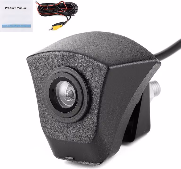 CCD - telecamera frontale - logo incorporato monitor impermeabile visione notturna per A4 A5 A6 A7 A8 Q3 Q5 Q7