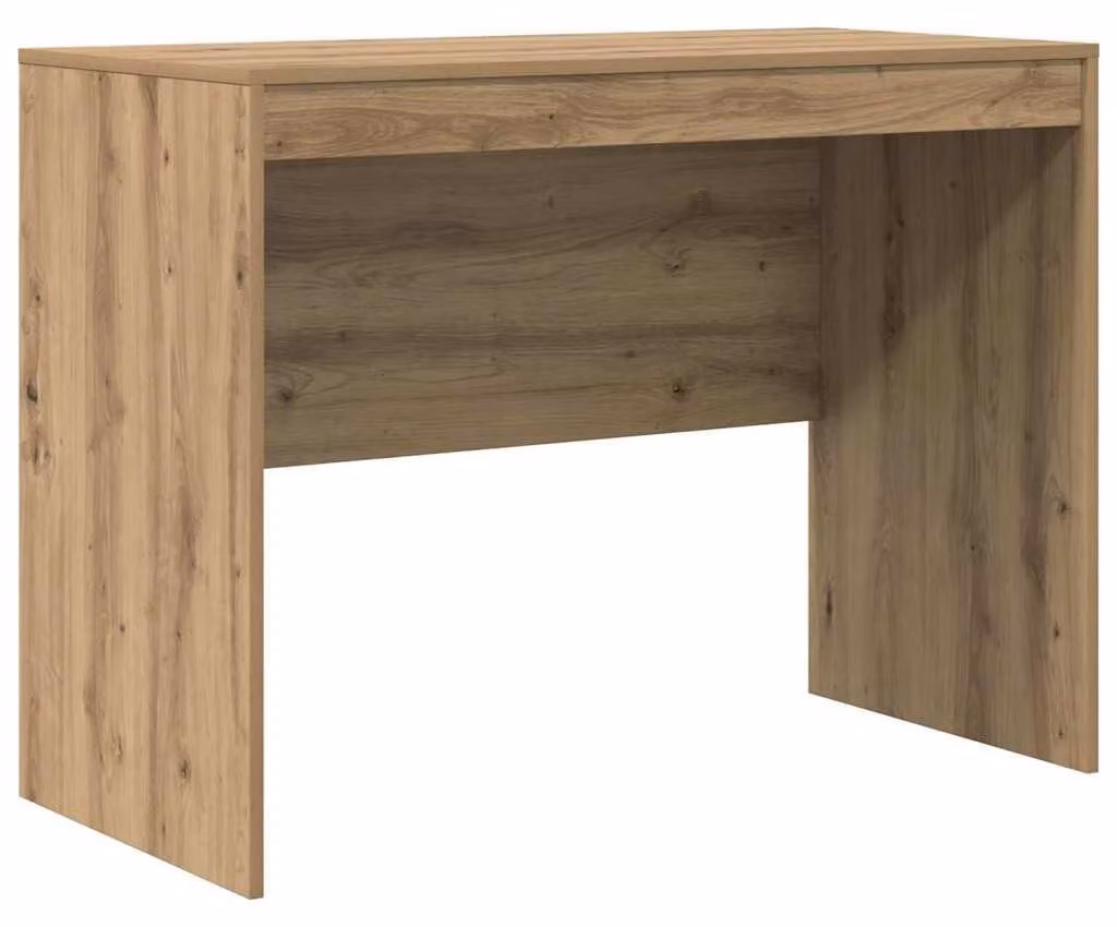 Scrivania in legno di quercia realizzata a mano, dal design moderno