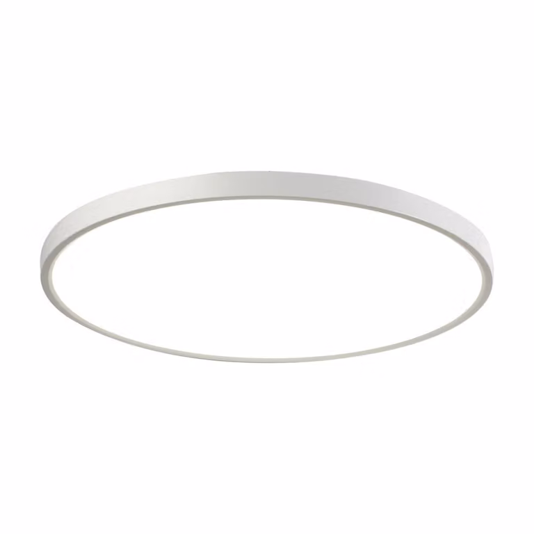 Plafone LED rotondo Calvi bianco 32W, luce bianca regolabile 3800 lm, materiale plastico, dimensioni: 2,4 x 40 x 40 cm, IP20, Italux