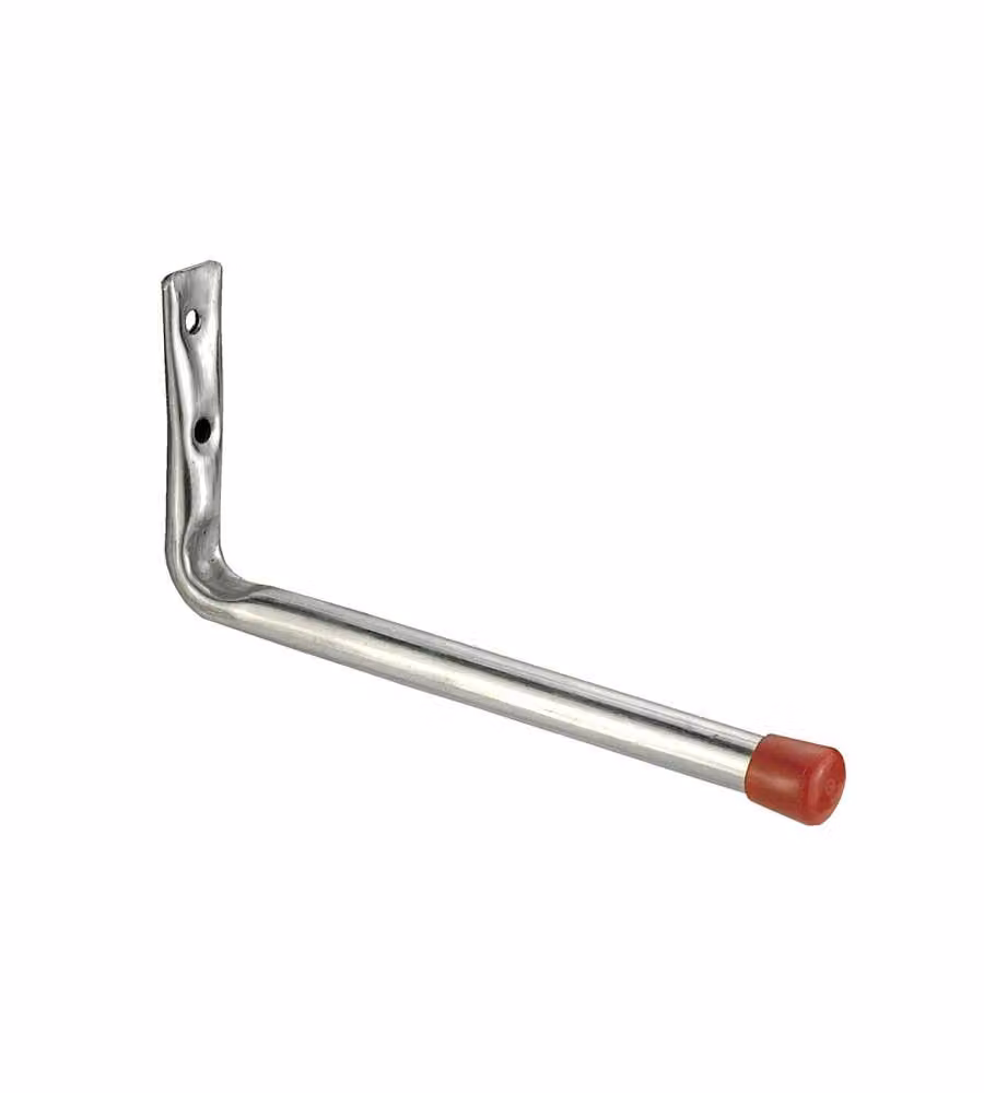 Gancio diritto da parete Masidef zincato 71 x 176 mm