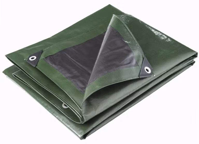 Telo multifunzione nero e verde, 240 g/m2, marca WERKA PRO