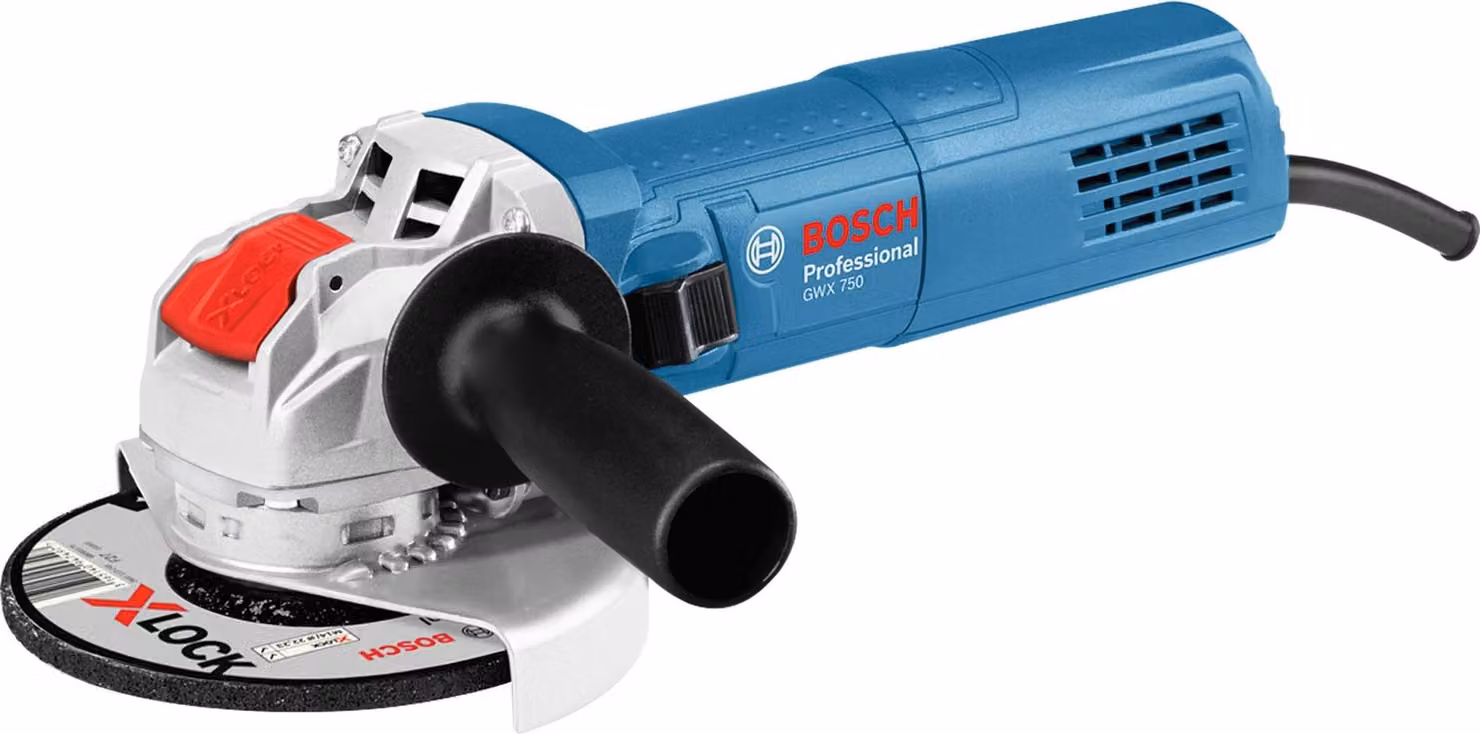 Bosch Professional GWX 750-125, blu, Ø 125 mm