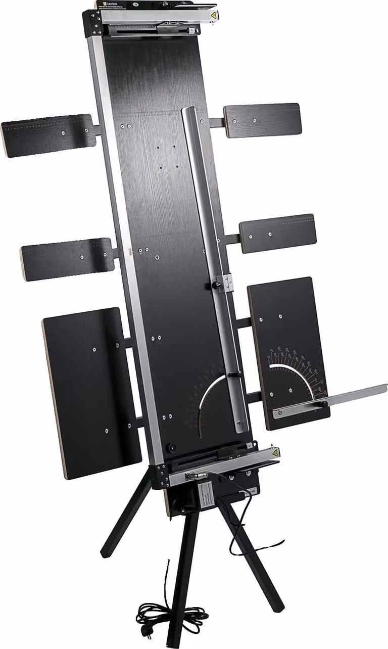Taglierina per polistirolo, spessore massimo di taglio 42 cm, potenza 200 W, temperatura di esercizio 360° / 680°