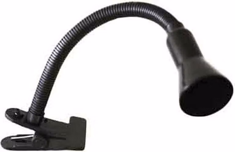 Lampada a morsetto nera modello tokyo 40w e14 edm
