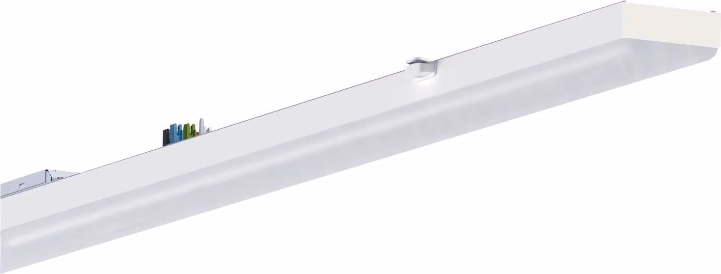 DOTLUX Inserto LED LINEAselect 1437mm 25-75W 4000K dimmerabile 1-10V 180° con modulo per luce di emergenza