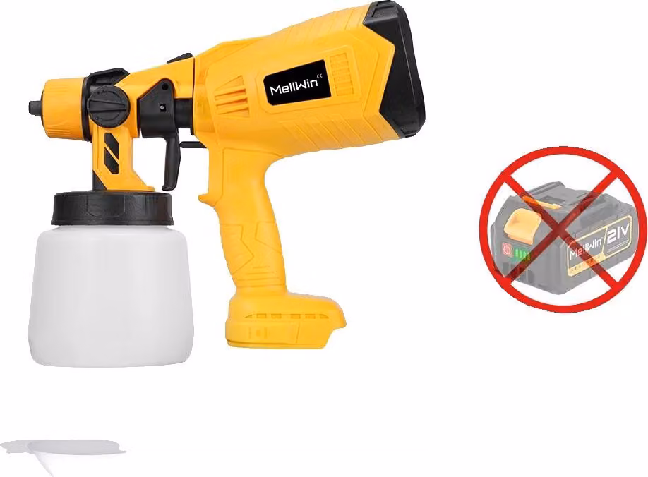 Pistola a spruzzo, alta efficienza, applicazioni versatili, SENZA batteria
