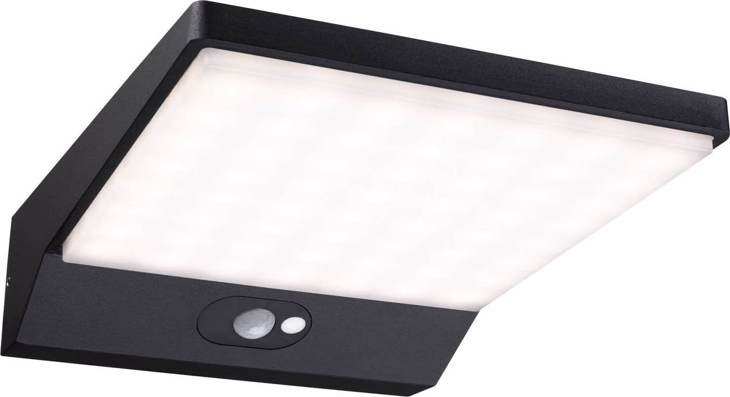 Paulmann Lampada da parete per esterni a LED solare Ronas
