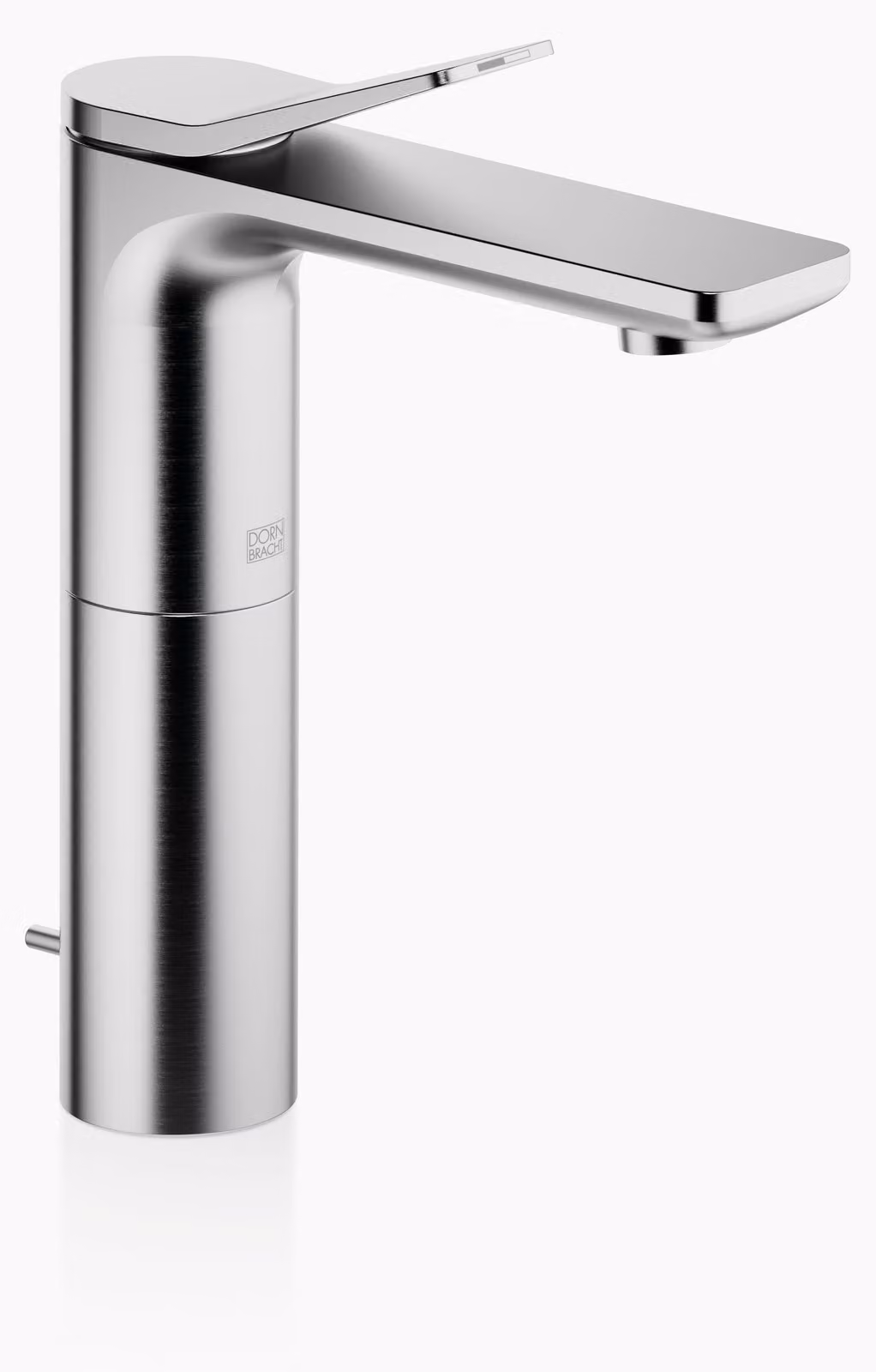 Dornbracht LISSÉ Mitigeur monocommandé pour lavabo avec pied surélevé, avec garniture d'écoulement, saillie 130mm, 33506845-93, 33506845-93