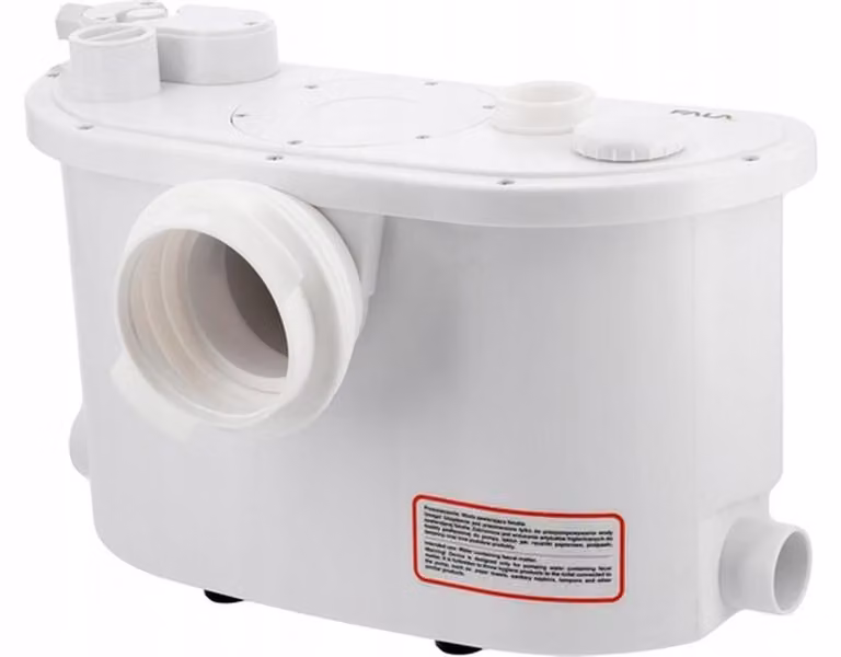Gruppo di sollevamento WC, pompa feci, lavabo doccia con maceratore 400W