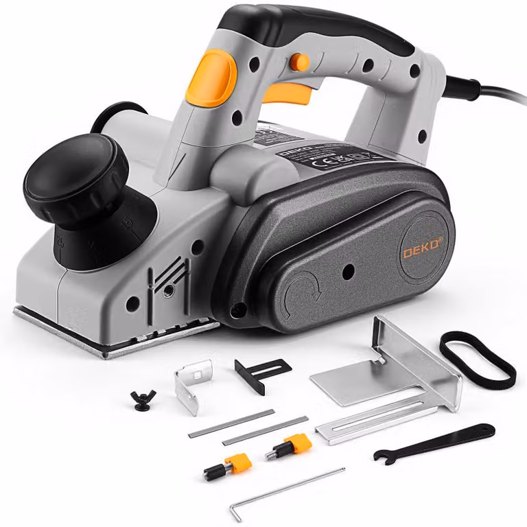 Pialla elettrica da 800 W, larghezza di 82 mm, profondità di 3 mm, 16.000 giri al minuto