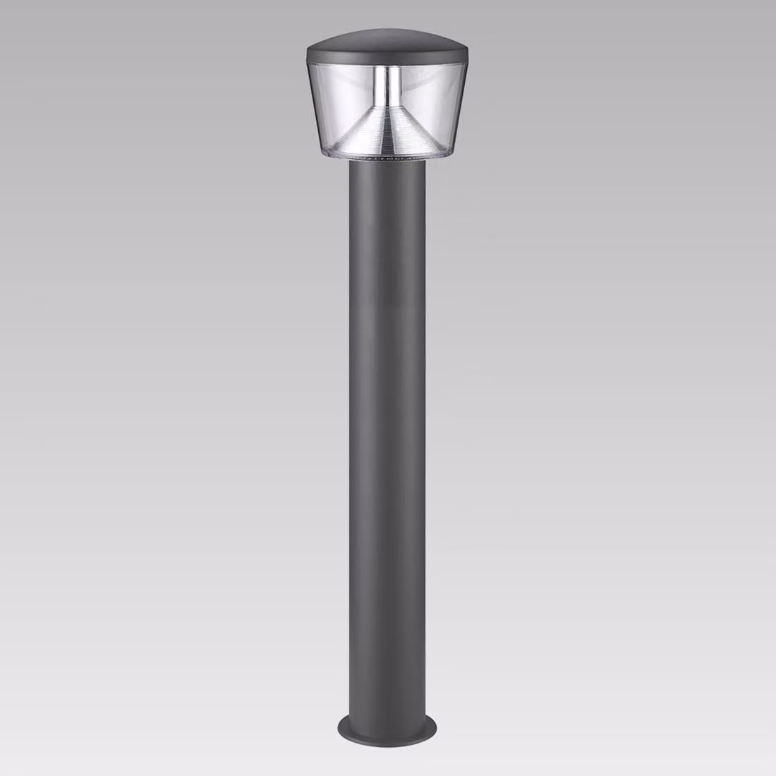 Paletto luminoso a LED DUBLIN 11W, IP44,4000 K,96CM, grigio scuro L: 160, L: 160, H: 955