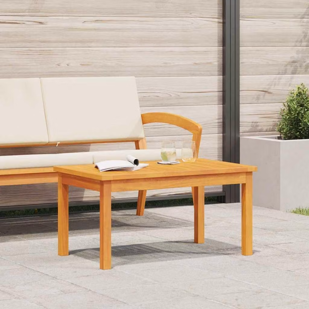 Maison Exclusive - Tavolino da caffè in legno massello di acacia, finitura naturale a olio