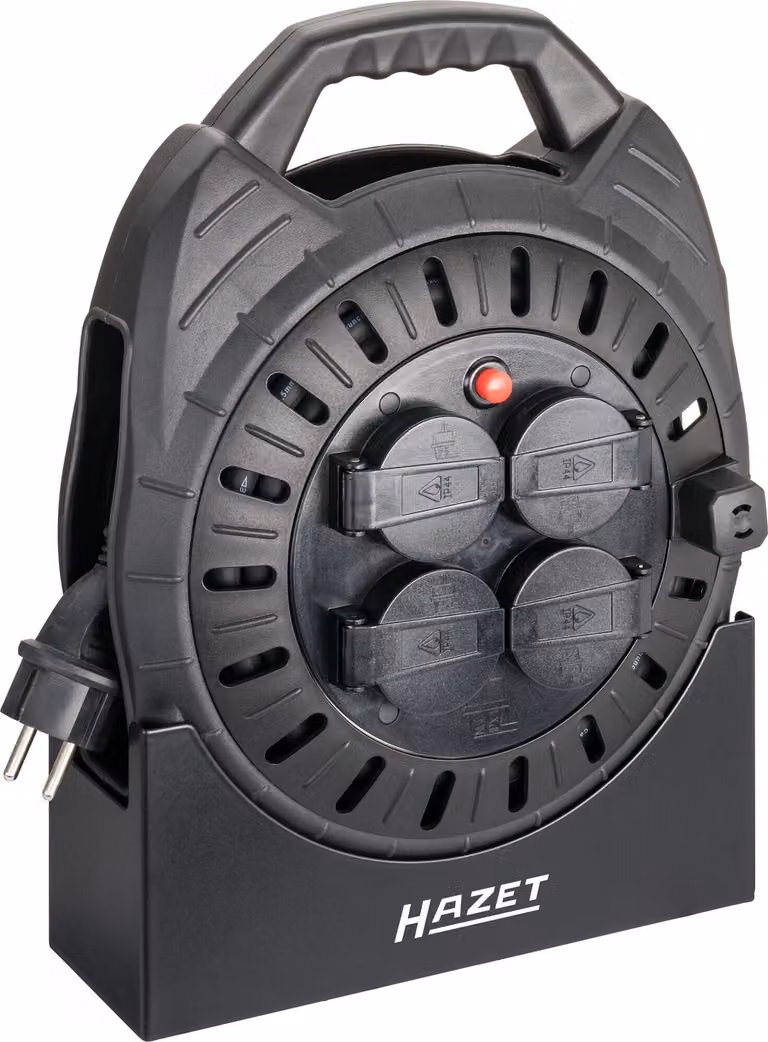 Avvolgicavo HAZET con supporto, 161N-3D/2