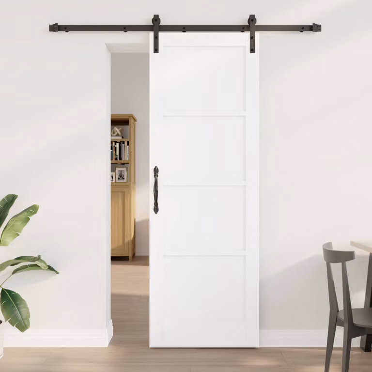 vidaXL Porta scorrevole 73,5 x 211 cm Legno Massello di Pino