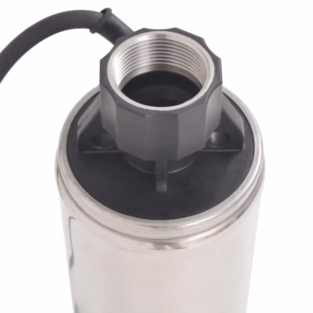 Pompa per pozzi profondi Videx 750 W in acciaio inossidabile argento e nero – 2