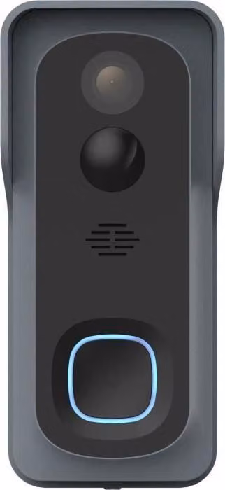 Campanello intelligente, LINK2HOME, Wi-Fi, audio bidirezionale, campanello wireless, scheda SD da 8 GB, compatibile con Google Home e Alexa