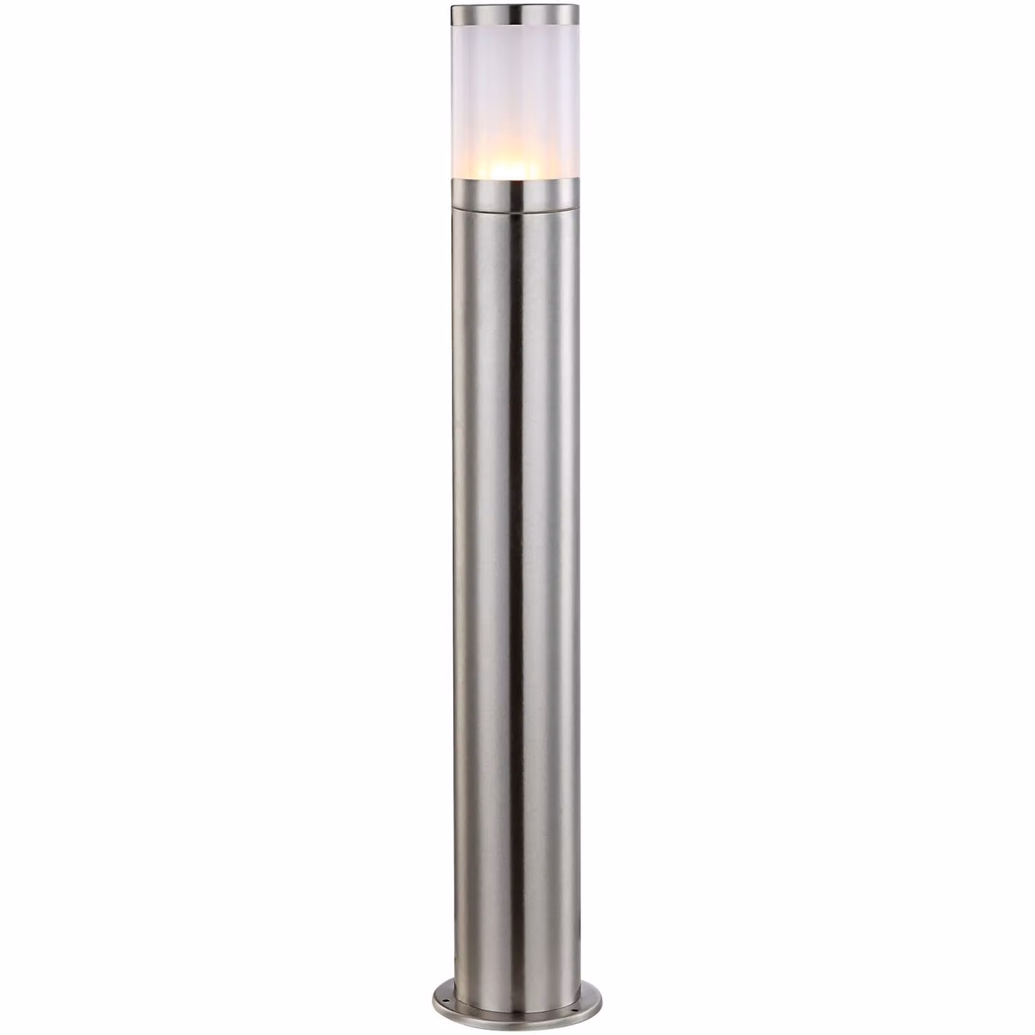 Globo Lighting luce da esterno in acciaio inox argento lucido, 1x E27