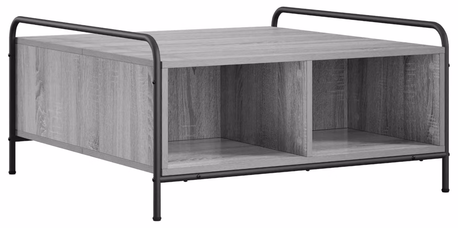 Tavolino Sonoma grigio, dimensioni 50 x 49 x 41 cm, realizzato in legno composito