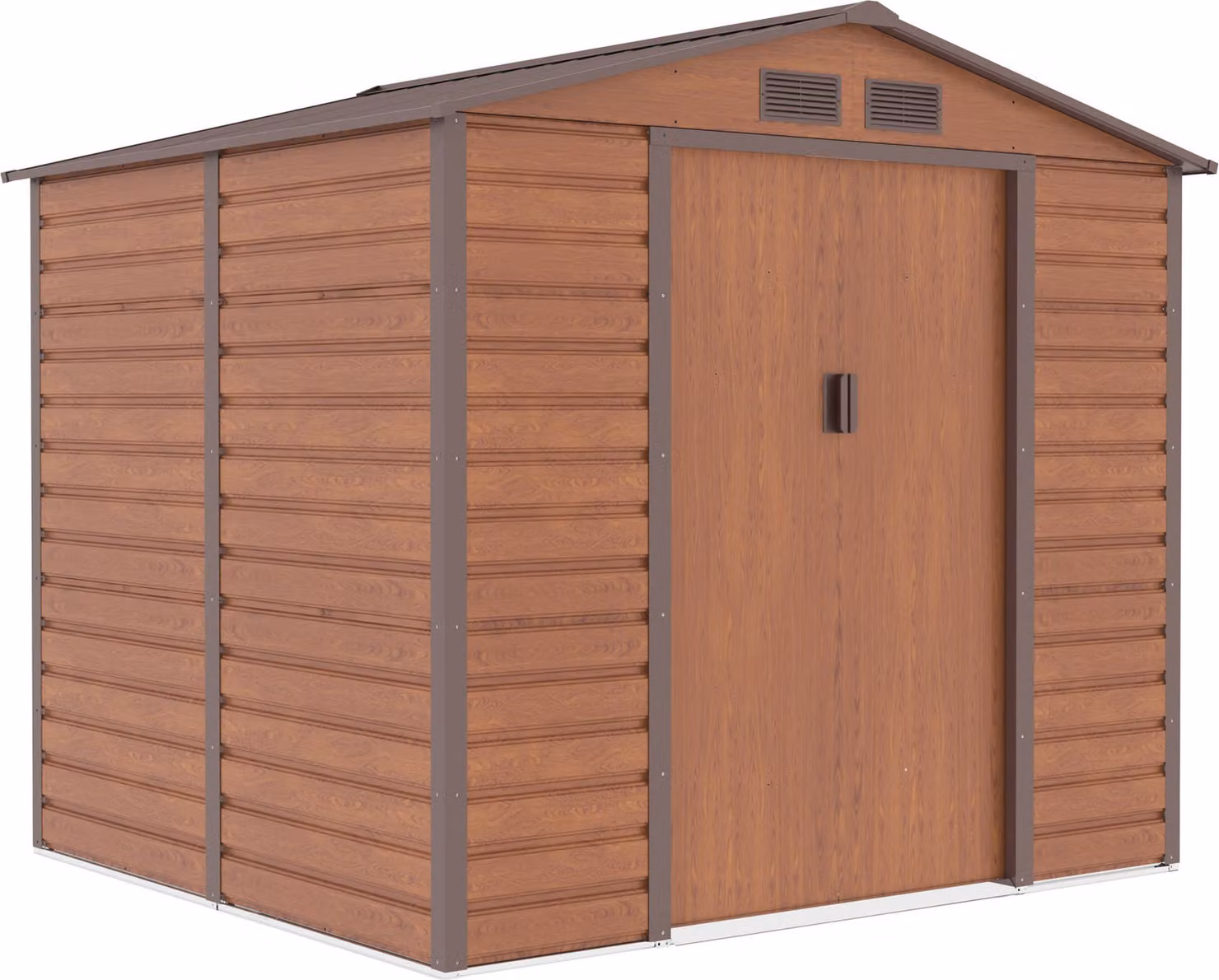 Casetta da giardino G21 GAH 407 - 213 x 191 cm, marrone
