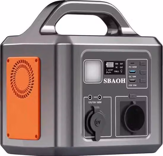 Generatore portatile da 600 W e 538 Wh per il campeggio