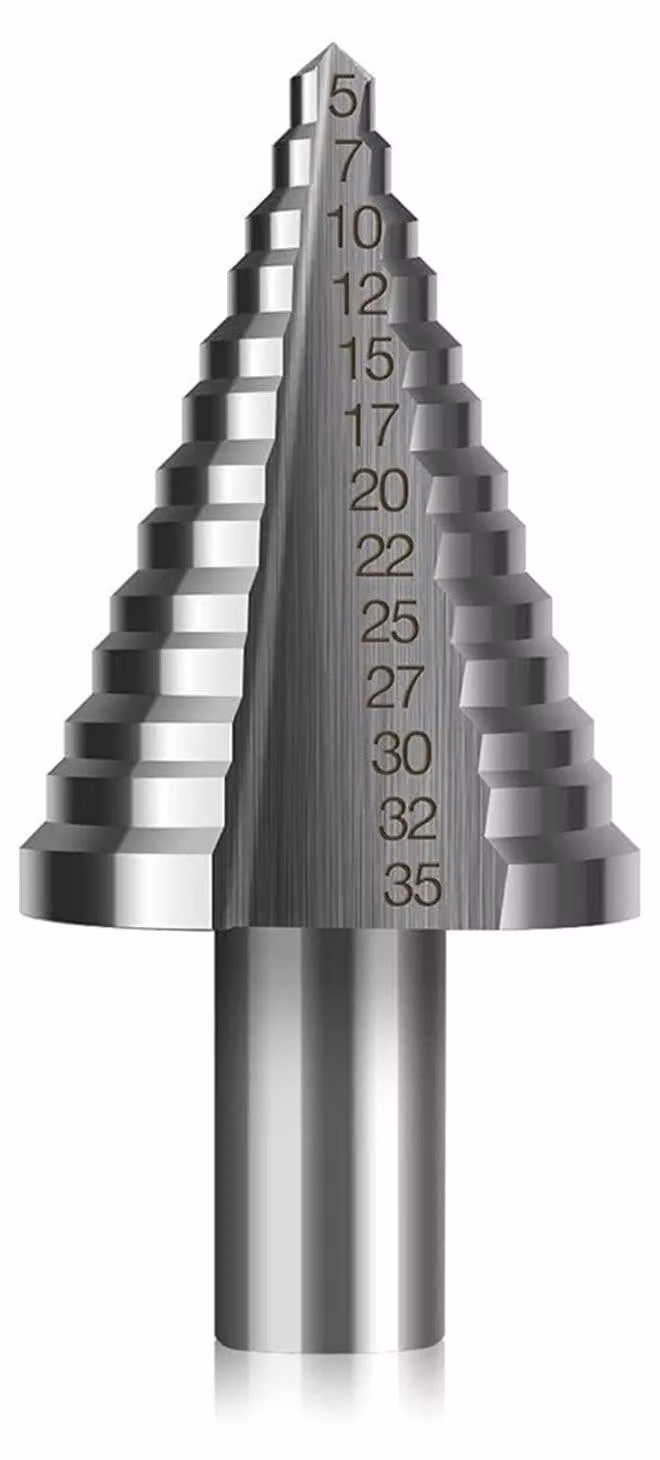 Trapano a tazza HSS con rivestimento in titanio, da 5 mm a 35 mm
