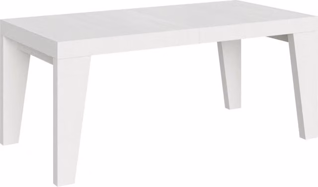 Tavolo allungabile Naxor Bs Com bianco frassino L: 200-460 cm, P: 90 cm