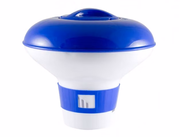 Distributore di prodotti chimici per piscina CLORINATORE galleggiante grande d23cm