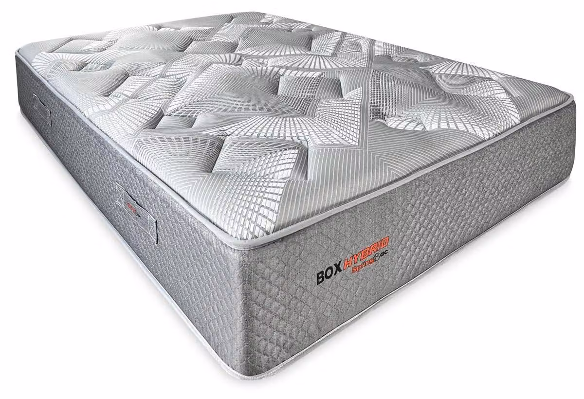 Materasso ibrido con molle insacchettate, 7 zone, dimensioni 135x190 cm, altezza 26 cm