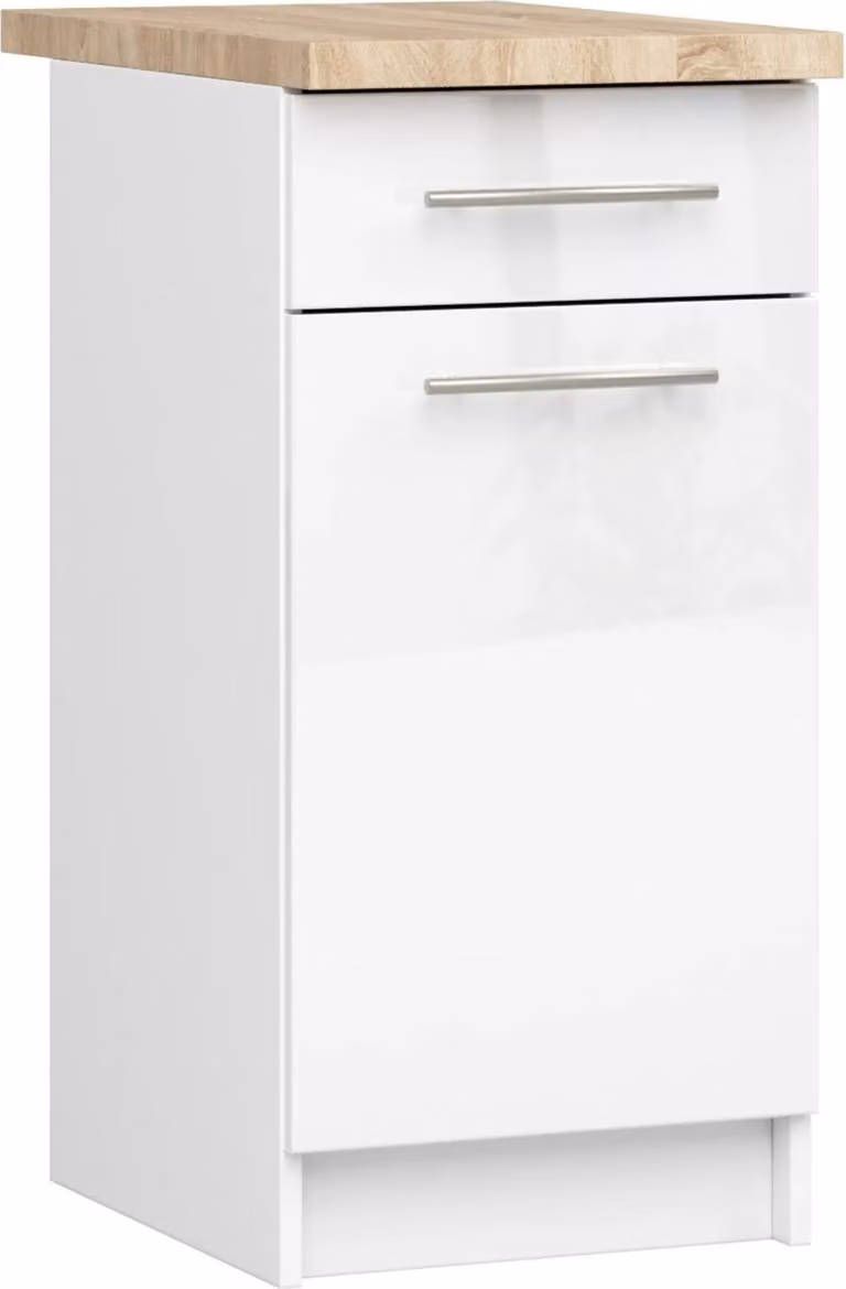 Akord Armadio Oliwia Bianco Lucido 40X46X85 Cm