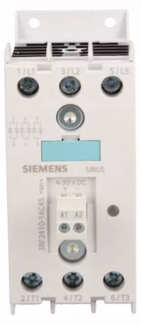 Relè a stato solido Siemens Sirius 3RF24 3RF2410-1AC45 Corrente di carico 10,5 A Tensione di commutazione 48