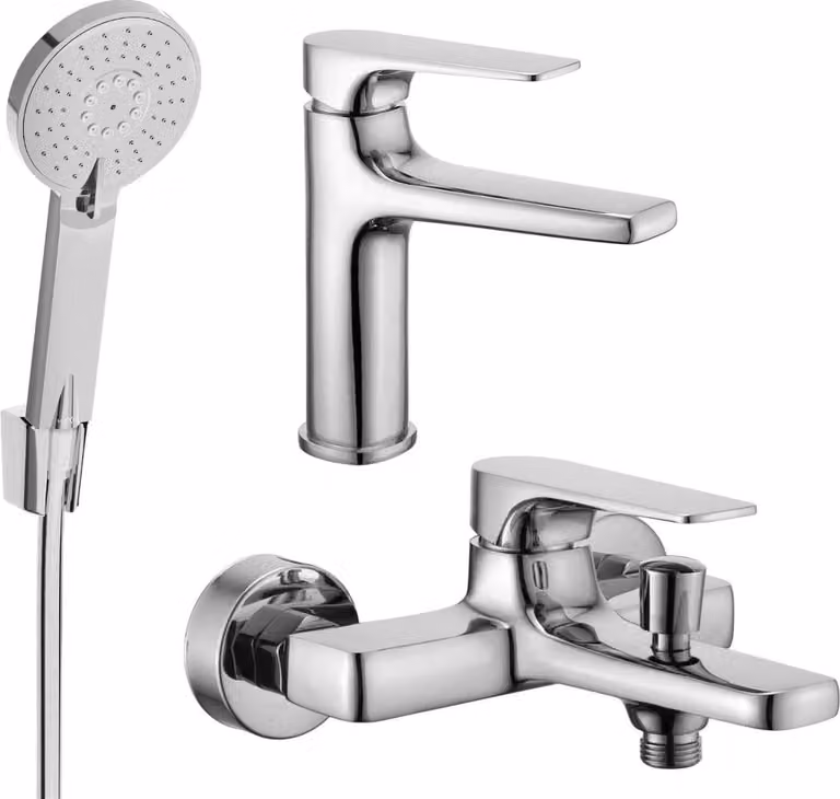 Mexen Lynx R40 set da bagno, cromo - 745903R40-00