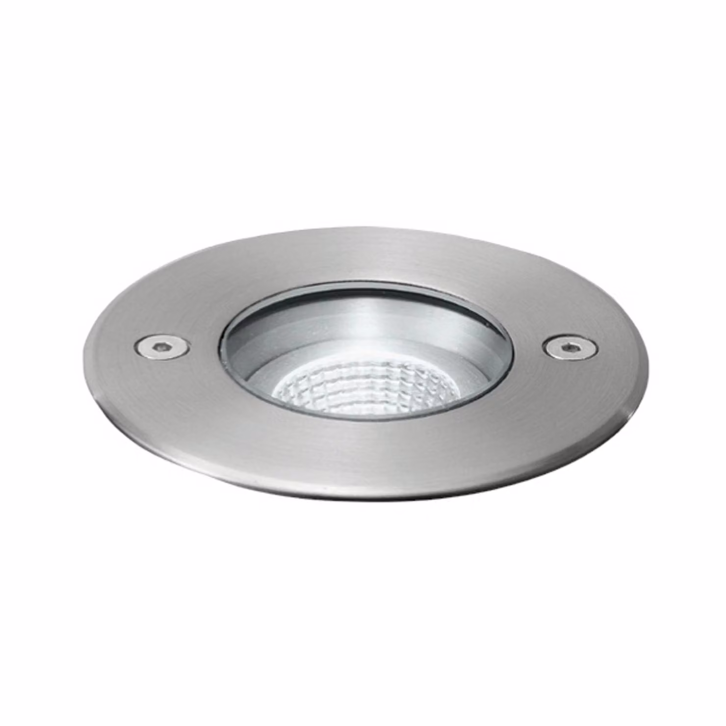Egger Licht DLS Luci LED da incasso Frisco, IP67, acciaio inox FRISCO, Alluminio / Grigio / Zincato, Acciaio Inox, Moderno, Lampada LED da esterni