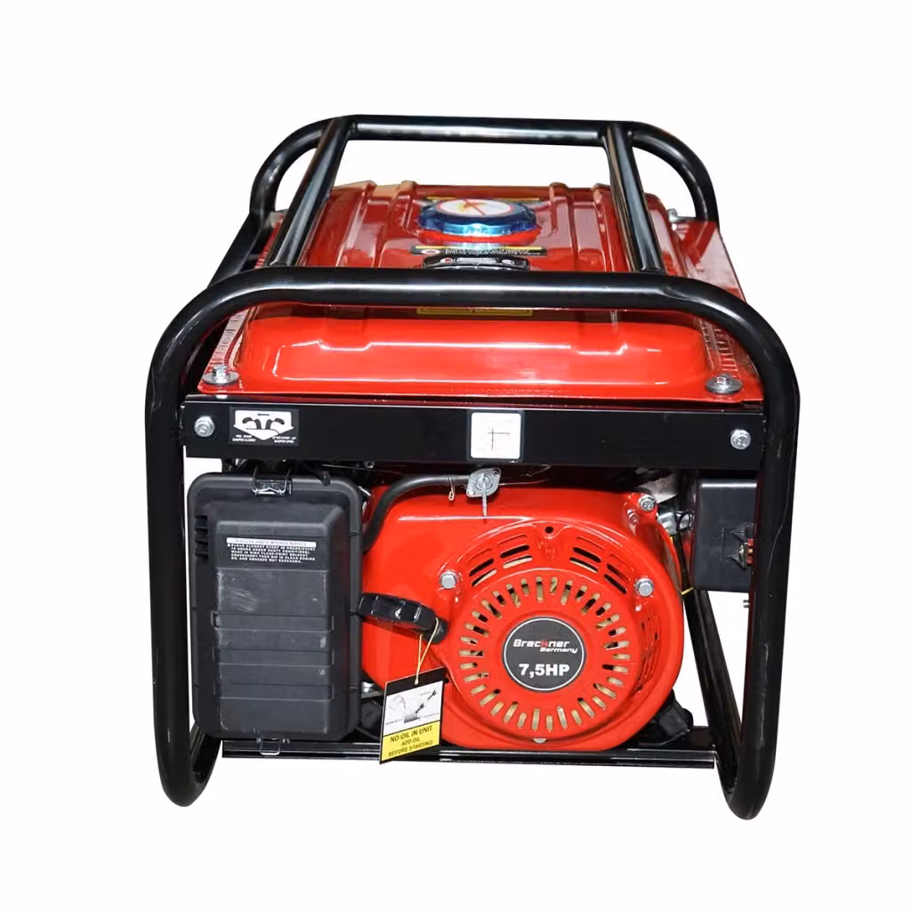 Generatore elettrico a benzina Breckner Germany 1,8KW/220V con motore 7,5HP colore rosso – 2