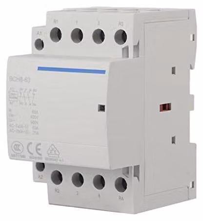 Interruttore magnetotermico domestico 2P 63A 230V AC - Sistema di controllo motore a basso consumo energetico - Yosoo Health Gearinacfwu8xh-02
