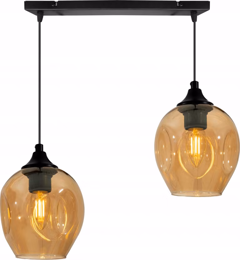 Moderna Lampada A Sospensione In Vetro