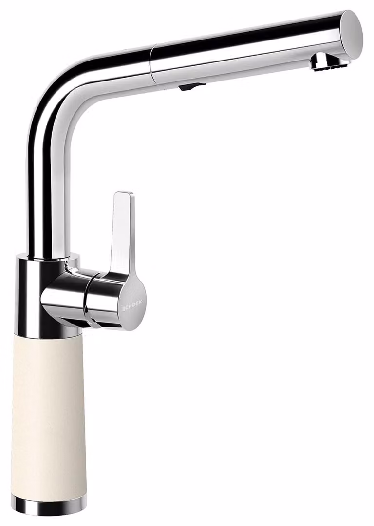 Rubinetto SCHOCK SC-540 in MAGNOLIA con bocca estraibile / CRISTADUR®