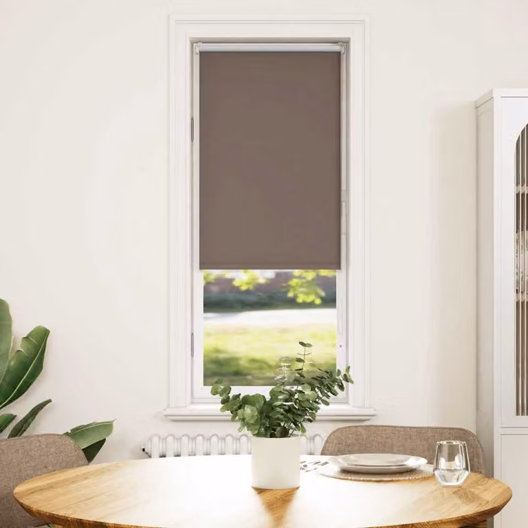 Tenda a Rullo Oscurante e Termoisolante vidaXL in Poliestere, L: 45 cm x H: 130 cm