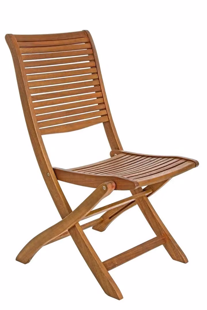 Set di 2 sedie MALI (O) in legno pieghevoli
