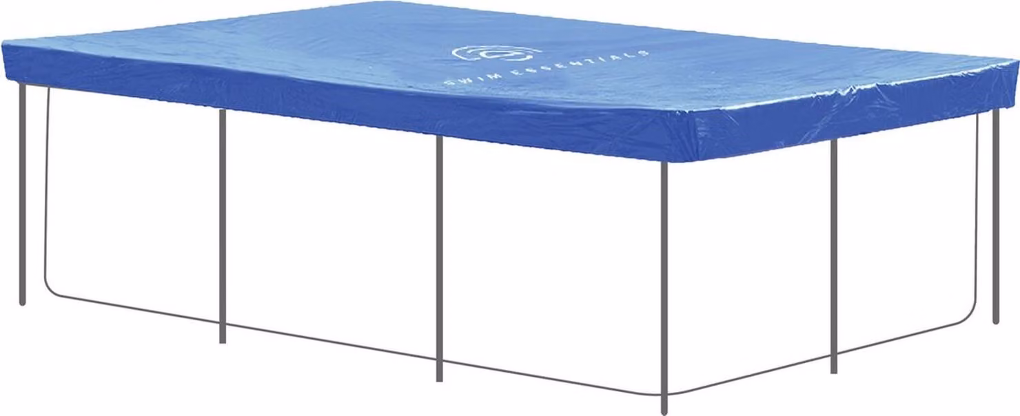 Swim Essentials - Telo di copertura rettangolare per piscina, blu, 260 x 160 cm