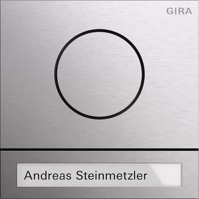 Gira Postazione porta, modello System 106, acciaio inossidabile V4A 5565914