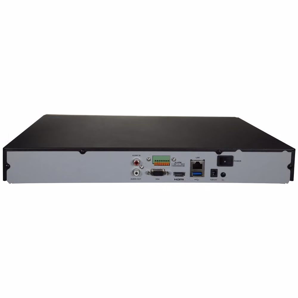 NVR Hikvision a 16 canali con analisi video 8 MP 4K e supporto Cloud, colore nero – 2