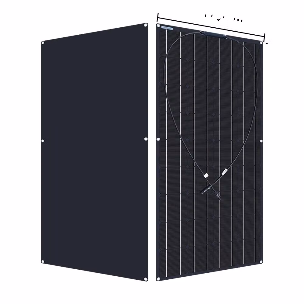 Pannello solare flessibile, alta efficienza del 24%, leggero e portatile, 18V 120W