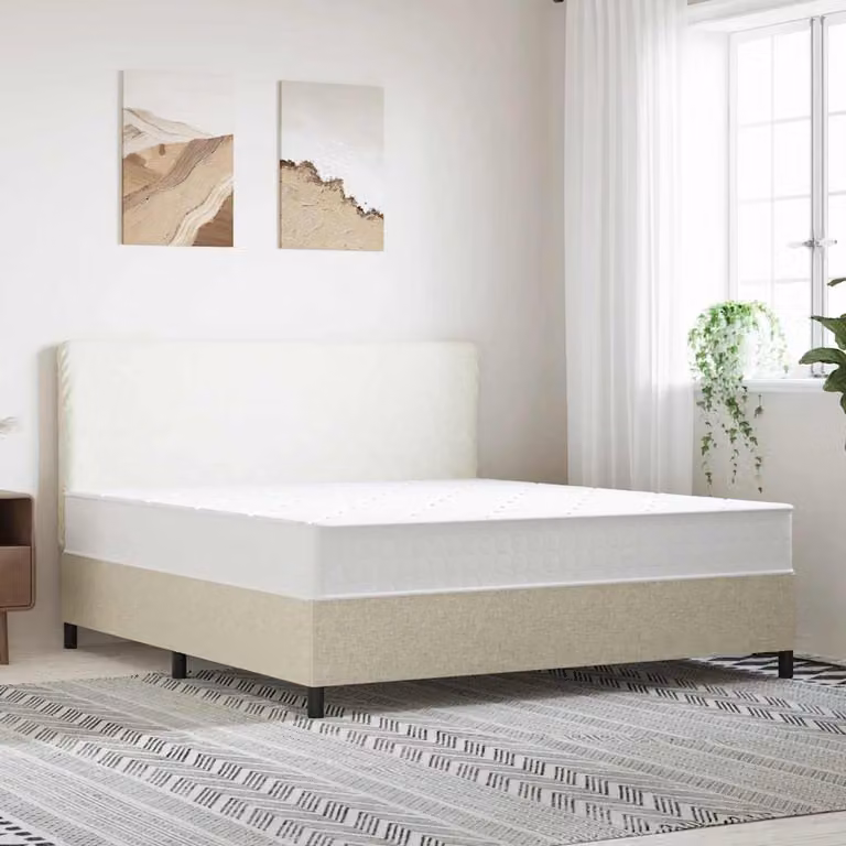 vidaXL Materasso a Molle Insacchettate Medio Rigido 180x200 cm