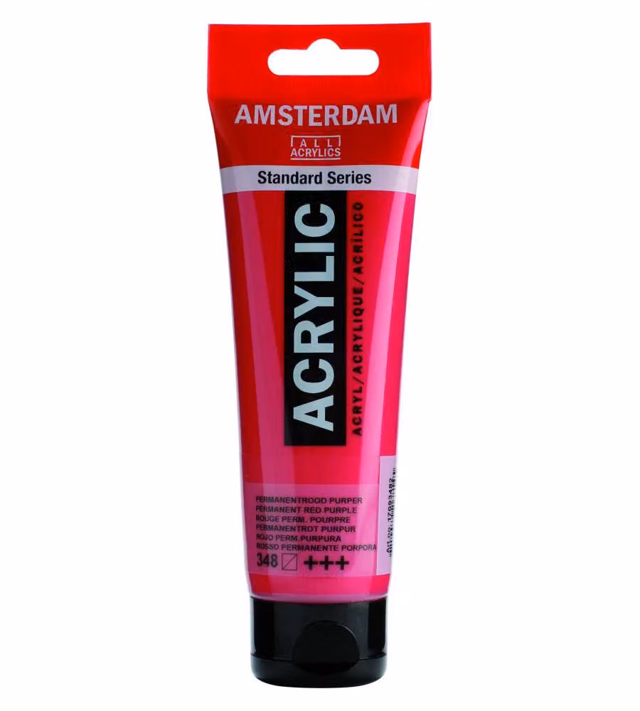 Amsterdam Acrylic 120 ml Rosso Permanente Porpora