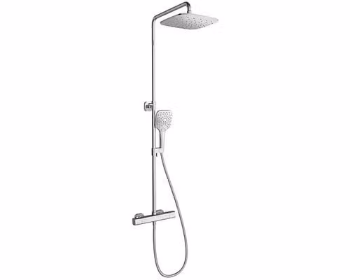 Sistema doccia con miscelatore termostatico RAVAK 10 Free cromo X070141