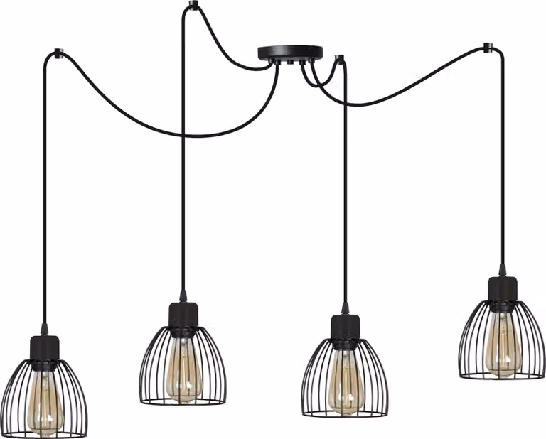 Lampada industriale a sospensione in stile loft disponibile in diversi colori